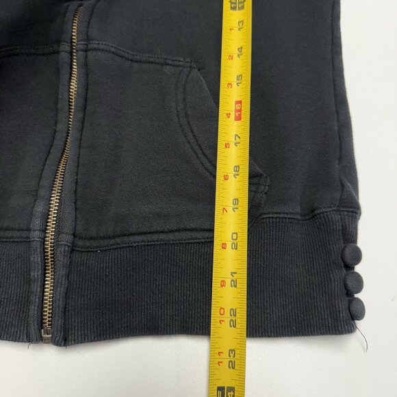 Roxy Hoodie Sweatshirt Womens Medium Full Zip Surf Y2K Retro Quiksilver 2000s - Picture 12 of 13